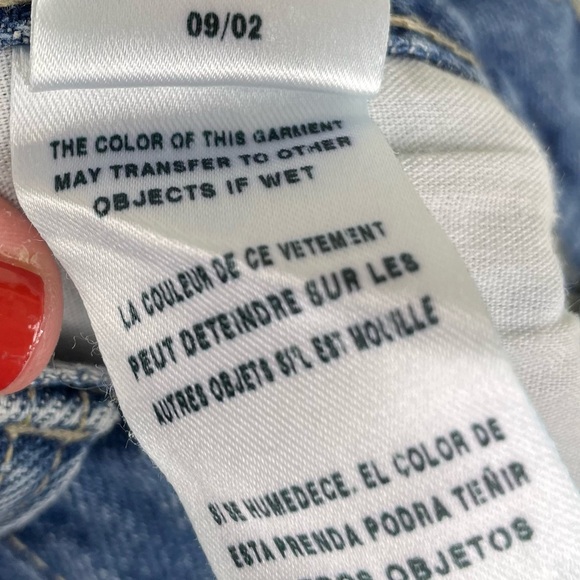 Vintage 2000s Y2K Women's Tommy Hilfiger Mom Jeans High Waist Dark Wash Size 10 - Picture 11 of 11